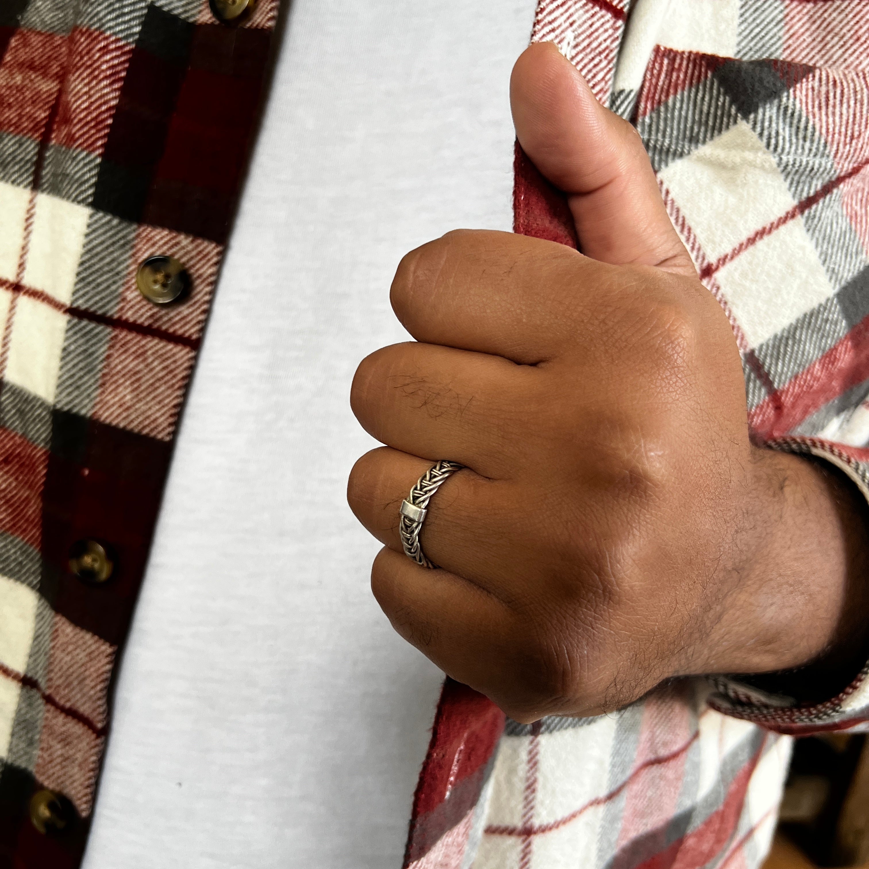 Bague " Tressée "