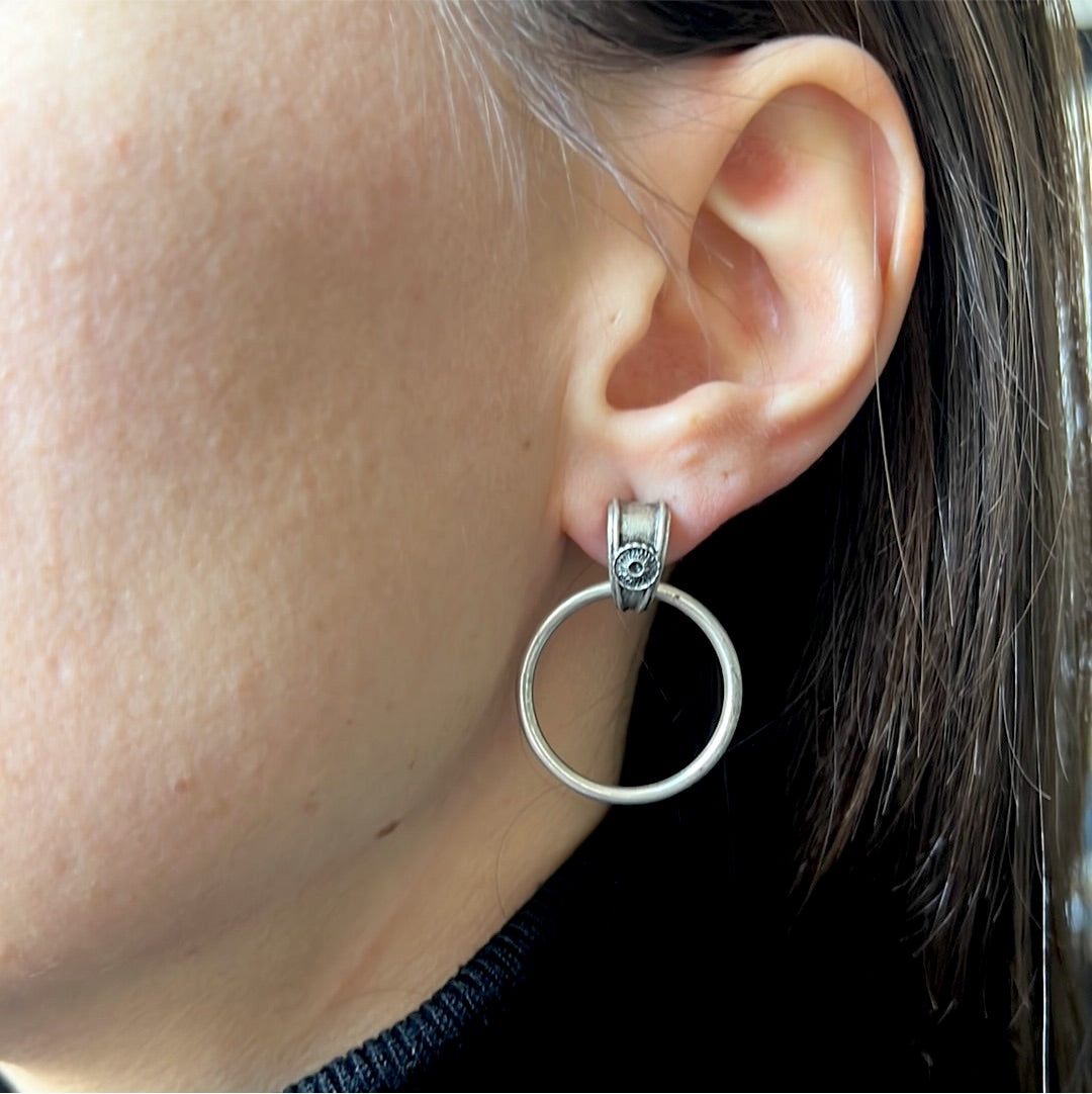 Boucle d'oreille " La bélière de Sol "