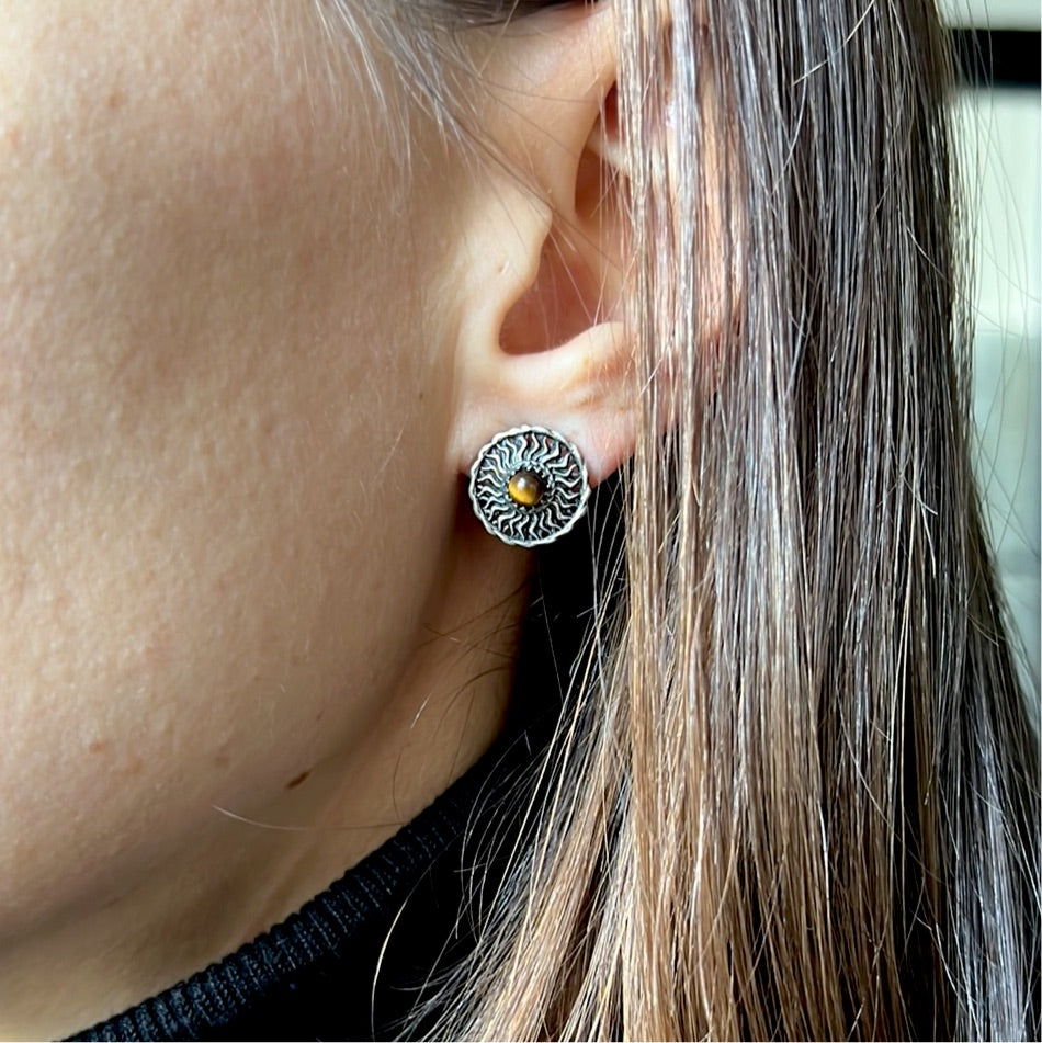 Boucle d'oreille " Cœur de Sol "